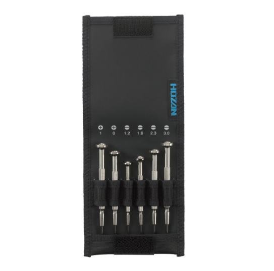 HOZAN D-20 PRECISION SCREWDRIVER SET