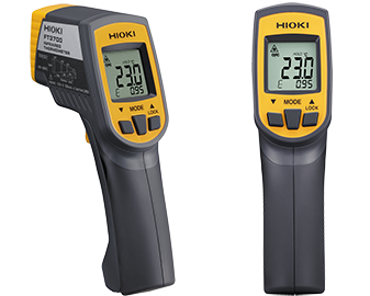 Non-contact Infrared Thermometer Sharply Focus on Measurement Spots with Two-Beam Laser Marker, Ideal for HVAC Applications
