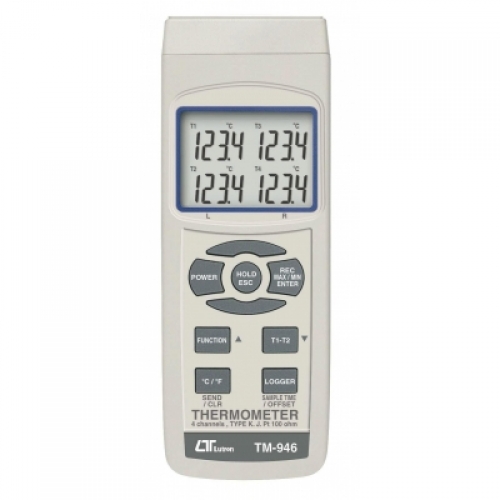 Lutron TM-946 4 CHANNELS THERMOMETER